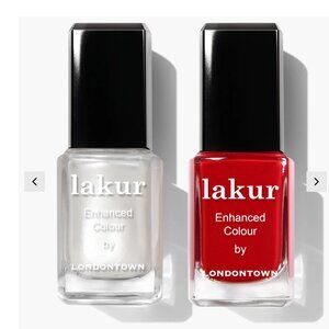 BNIB Londontown Frosted Berries Duo Nail Set